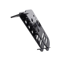 2in Skid Hitch Attachment for Skid Steer Loader Steel Black 5000 LBS Tongue 1Pc