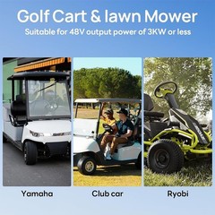 50Ah 48V LiFePO4 lithium Battery 50V 2560Wh BMS For Solar RV Marine Golf Cart