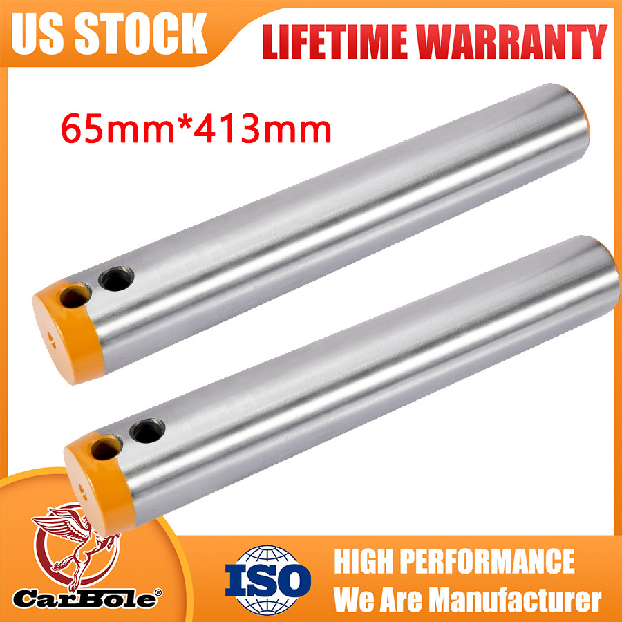 2PC Excavator Bucket Pin 65mm*413mm 144-1013 For Cat E110B E120B 311 311B 311C
