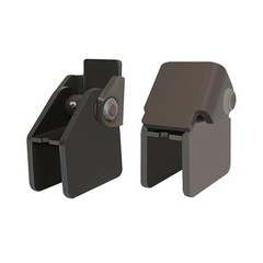 2 PCS Heavy Duty Steel Dump Truck Trailer Hinges Work on Any 2″ Rectangular T…