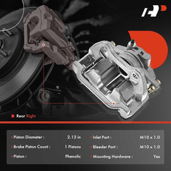 2003-2007 Cadillac DTS Chevy Silverado GMC Sierra Rear Right Brake Caliper