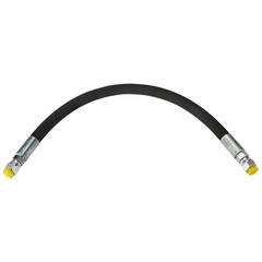 36″inch Hydraulic Hose Kit #6 JIC Female Straight Swivel Fittings 4800PSI