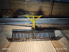 60″ 3 Point Landscape Rock Rake For Category 1 Tractor Rotate 360°