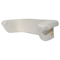 70243517-4 Back Cushion WD White Vinyl Fits Allis-Chalmers (Undefined): Various