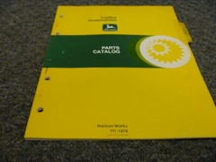 1979 1980 John Deere 340 440 Trailfire Snowmobile Parts Catalog Manual PC1676