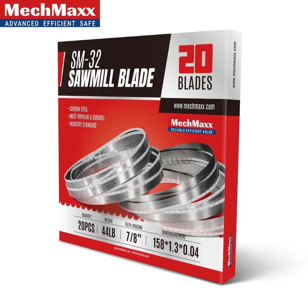( 1 Pack / 20 PCS) Blades For MechMaxx SM-32 Sawmill Blades