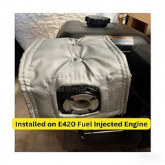 Muffler Blanket Fits Chinese Mini Excavator Skid Steer Rato 420cc Predator
