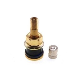 8PCS TR501 Brass valve stem for skid steer wheel/rim truck trailer tubeless NEW