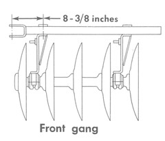 IH McCormick International 60 1pt 3pt Folding Tandem Disk Harrow Owner’s Manual