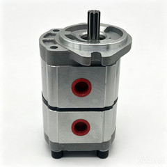 Two-Section Hydraulic Gear Pump For AGT/CFG QK20R Excavator PGP51083G3LP