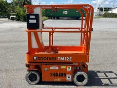2020 Snorkel TM12E 12′ Electric Vertical Mast Lift Personnel Man Aerial bidadoo