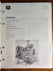 John Deere 400 500 Series 4-270 6-362 6-404 6-531 Engine & Power Unit Op Manual