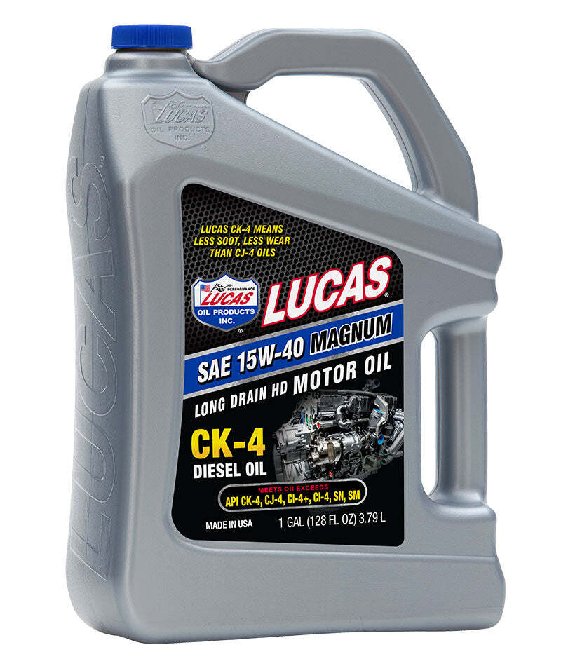 Lucas 15W40 CK-4 Magnum Diesel Oil, 1 GL 10287
