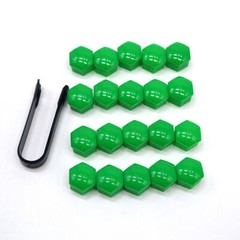 20 Pcs Car Wheel Lug Nut 17/19/21mm Bolt Cover Protect Hub Screw Cap