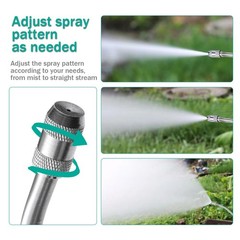 36 Inches All Metal Replacement Sprayer Wand,1/4″ & 3/8″ Brass Barb Sprayer W…