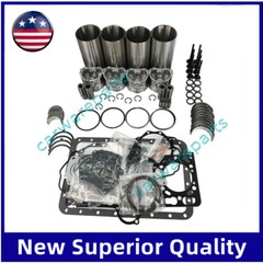 Overhaul Rebuild Kit for Kubota V1902 Engine Utility Tractor R400