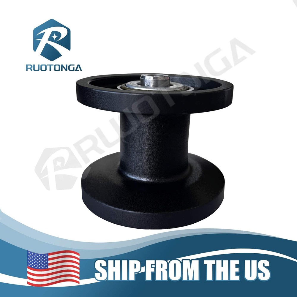 Wheel Radius- 5″ AGT Mini Excavator Center Idler Wheel fit H12 QH12 12 15 Series