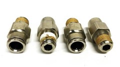 Imperial 1/4 inch NPT x 3/8 Quick Connect Hose Coupling [Lot of 4] NOS