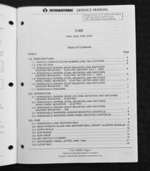 INTERNATIONAL NAVISTAR 9200 9300 9400 Semi Truck Tractor Service Manuals
