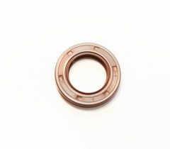 EAI 55x72x7mm FPM/FKM Oil Shaft Rotary Seal w/ Stainless Steel Spring Dbl Lip