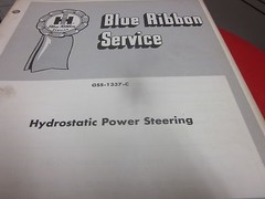 International Hydrostatic Power Steering Service Manual