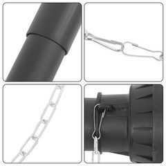 PTO Shaft PTO Drive Shaft 1-3/8″ x 6 Spline Ends Round End T4 30-39″