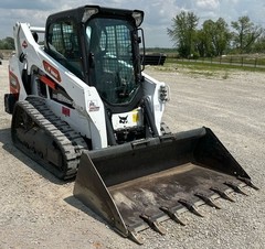 2022 Bobcat T595 High Flow Compact Track Loader 837 Hrs Cab A/C Clean