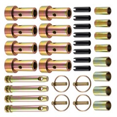 3-Point Quick Hitch Zinc Plated Steel for John Deere Kubota New Holland Tractors