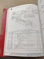 Cleveland Trencher Model 247 Parts & Instruction Book S/N 725140