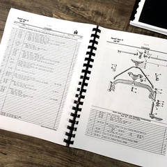 Farmall International Super H Tractor Service Parts Operators Manual Set Repair