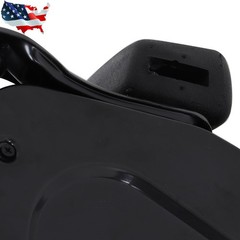 Adjustable Backrest Lawn Mower Tractor Seat Forklift Excavator Seat w/ Armrests