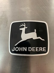 John Deere 650/ 750/ 850/ 950/ 1050 Tractor Headlight Bezel Medallion
