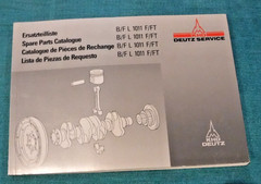 KHD DEUTZ SERVICE SPARE PARTS CATALOGUE B/FM 1011/F DIESEL POWER EQUIPMENT CO