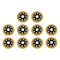 10 BRAKE FRICTION PLATES FOR PART 450/10224 458/20353