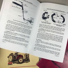 Ford 8N Tractor Operators Owners Manual Includes Service Info Bulletins Log Book