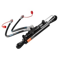 VEVOR Hydraulic Top Link Cat.1-1 (8-1/4 in 18-1/8~26-3/8 in) with 2 Hoses
