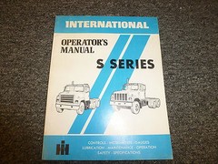1979-1980 International 1600 1700 1800 1900 S Series Truck Owner Operator Manual