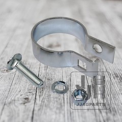 Chrome Muffler Clamp Fits Ford Tractor 501 601 701 800,801 900 901 5000
