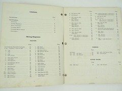 Electrical Specs Wiring Schematics Farm Industrial Equipment Service Manual 1964