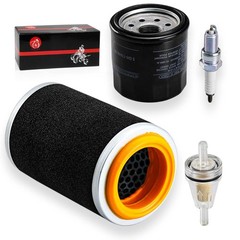 Air Filter & Oil Filter Kit with Guide Cage for Yamaha Grizzly Kodiak Wolverine