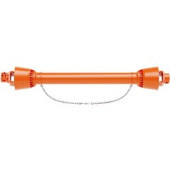 PTO Drive Shaft 1 3/8″ PTO Shaft 6 Spline End Round for Bush Mower Rotary Cutter