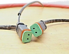 Caterpillar 364-1672 Red Cable Assy 2/0 Battery 4 Feet Long