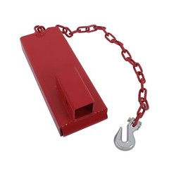 2″ Forklift Trailer Hitch Receiver Attachment Towing Pallet Forks Adapter