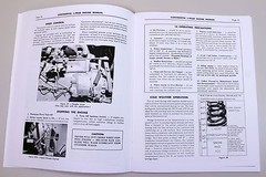 Continental L-Head Y112 F124 Engine Motor Service Repair Owners Operators Manual