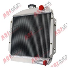 119621-44500 3 Row Full Aluminum Radiator for Yanmar 3TNE74 Diesel Silver ASI