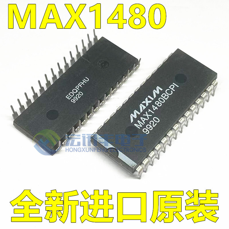 1PCS MAXIM MAX1480BCPI MAX1480BCPI+ DIP-28 Interface IC new #96-9