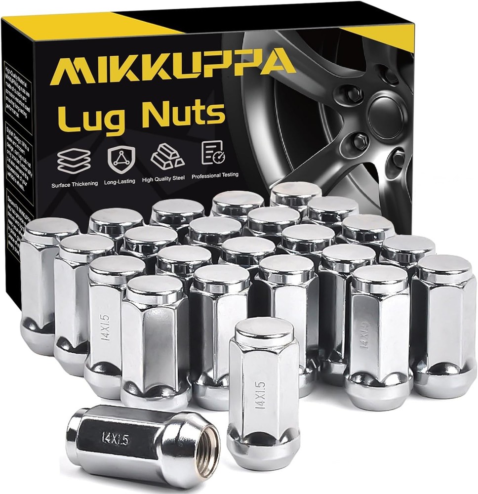 M14X1.5 Lug Nuts – Replacement for Chevy Silverado, Ford, GMC Aftermarket Wheel