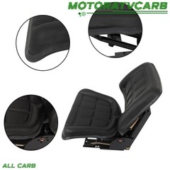 ALL-CARB Black Tractor Suspension Seat For Massey Ferguson 230 231 234 234H/S