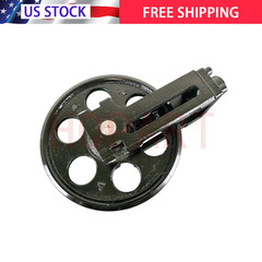 New Track Idler Wheel Assembly Front Idler For Agrotk Mini Excavator ISDZJL-H12