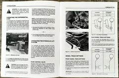 Ford 1100 Operators Owners Manual Tractor Maintenance Controls Operation Lube